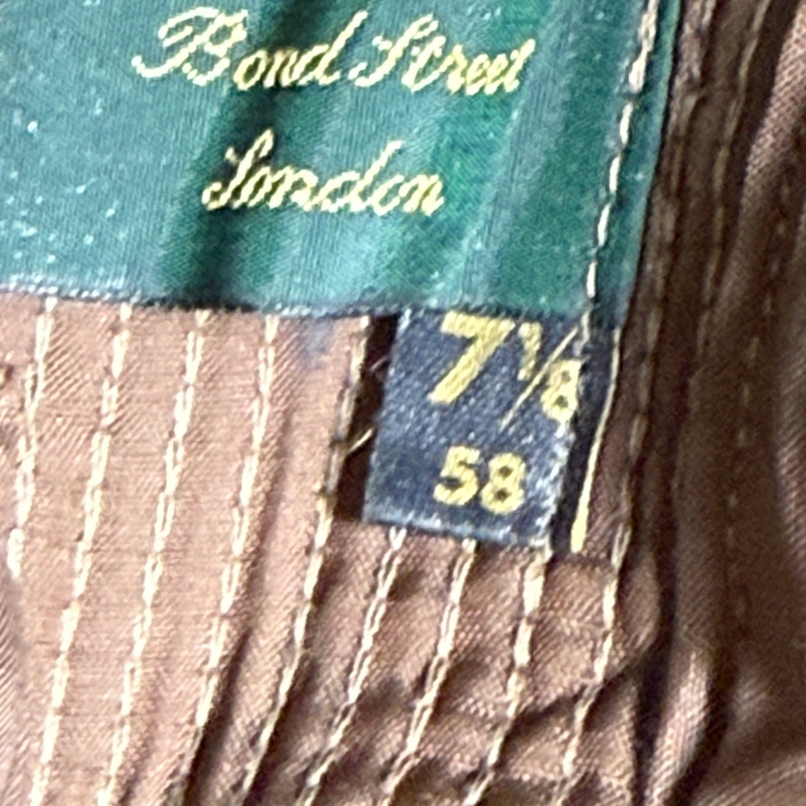 David Hanna & Sons W Bill Ltd Wool Tweed Bucket Hat Brown Multi Made in Ireland