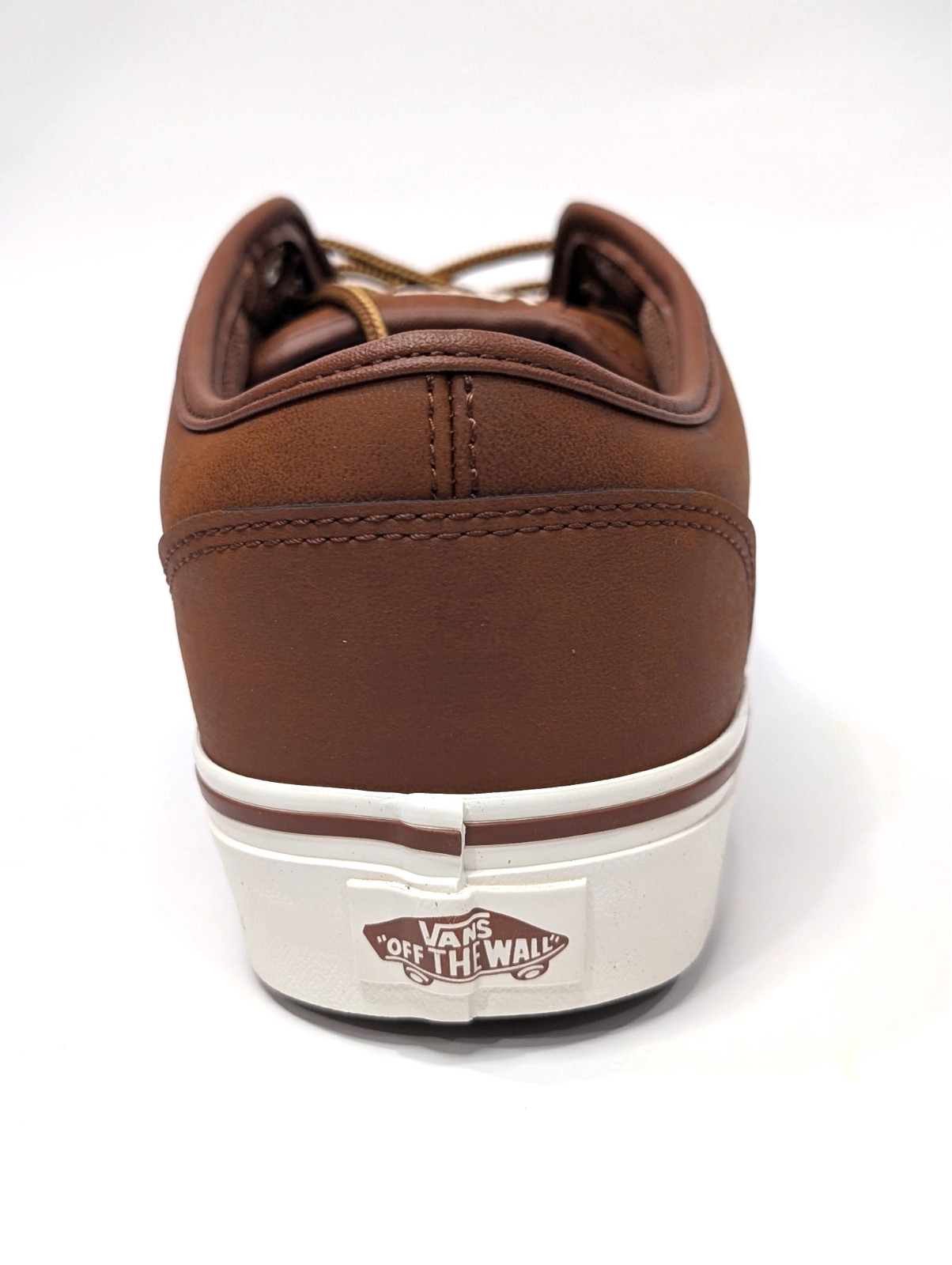Vans Atwood Brown/Mashmallow Leather Men’s Sneakers – Assorted Sizes NWB