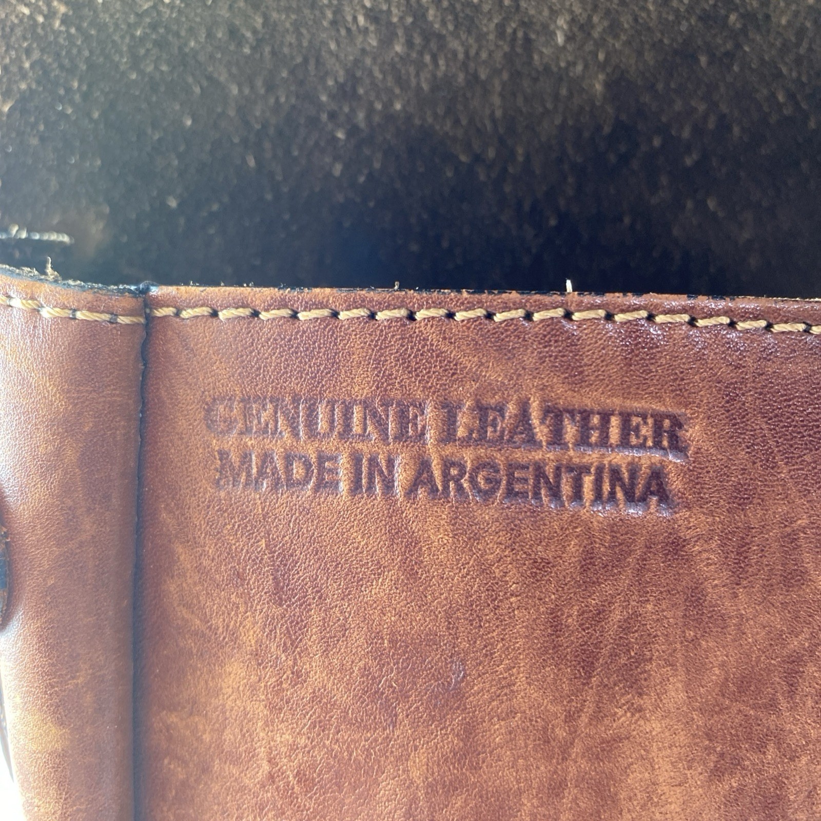 Talabarteria Mattaldi Leather Shoulder Bag 11 In Wide Approx 7 In Depth