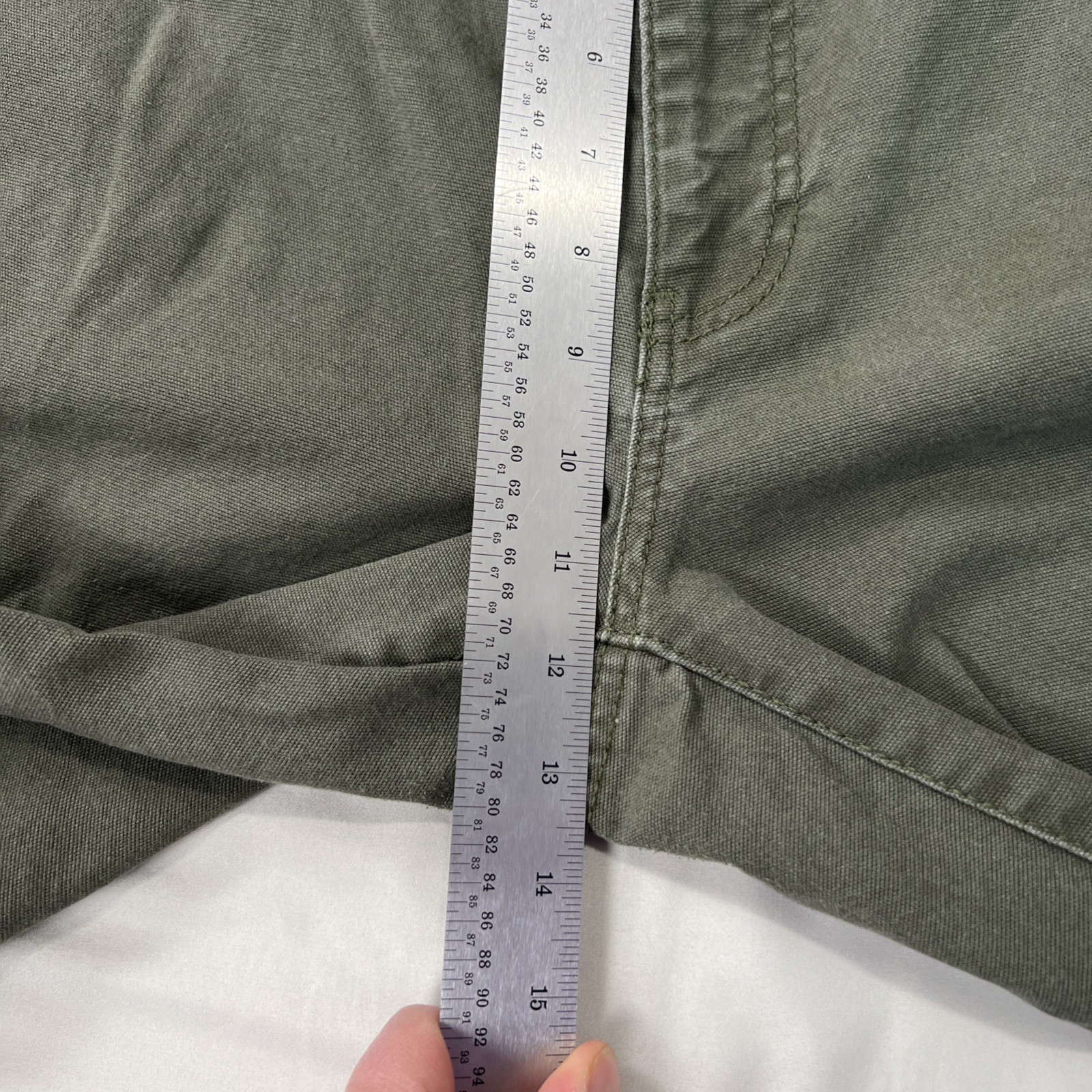 Legendary Outfitters Canvas Pant Mens 40×30 Tag 40×32 Green Outdoor Workwear