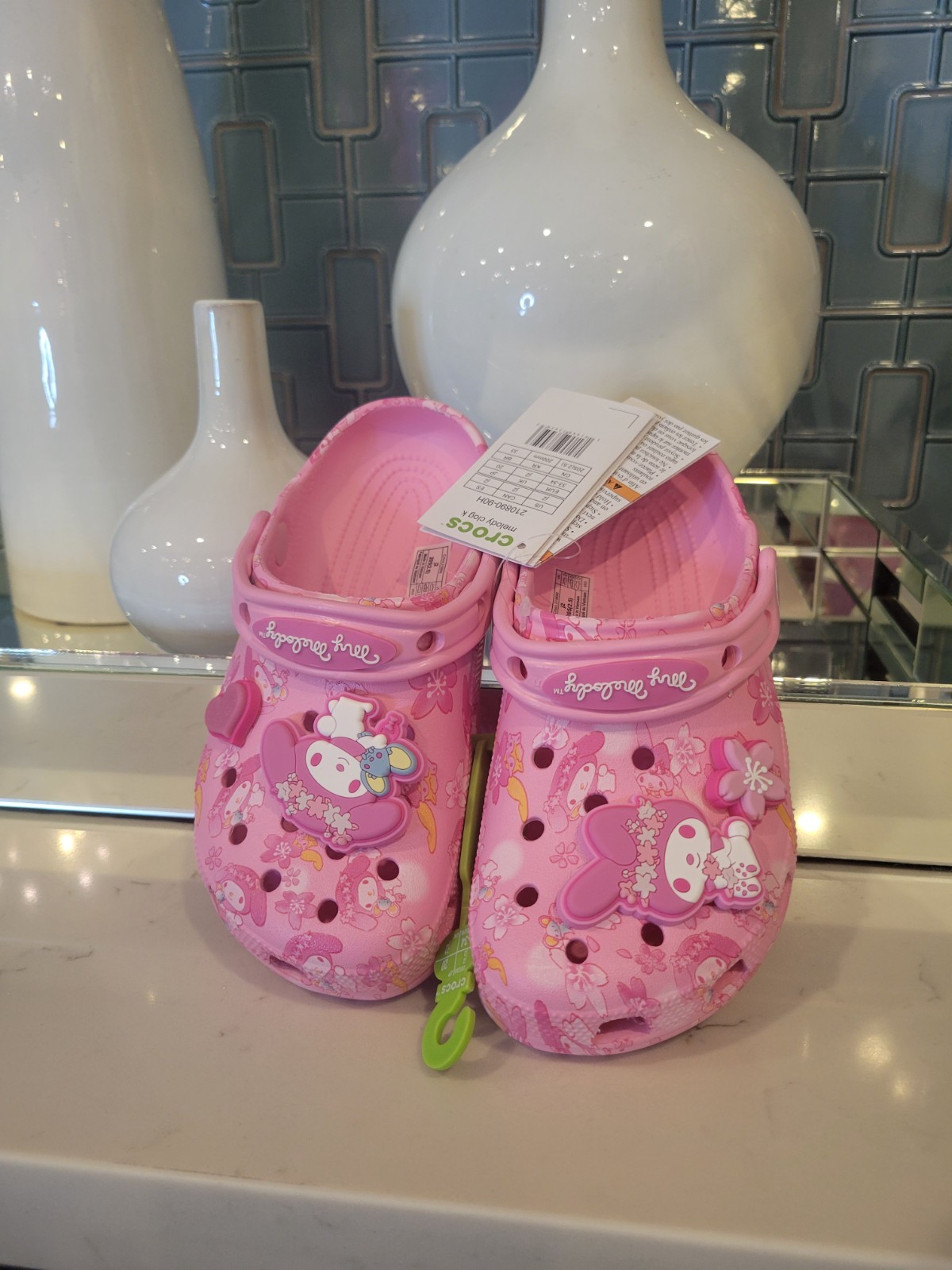 ✅Sanrio My Melody Crocs for Girls | Lightweight & Adorable Shoes👟🎁💙