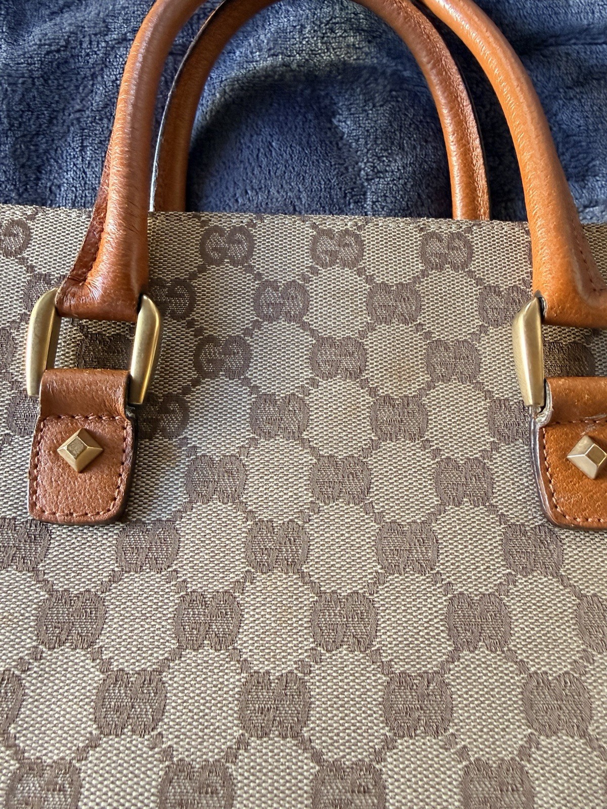 Gucci Nailhead Medium Tote Bag