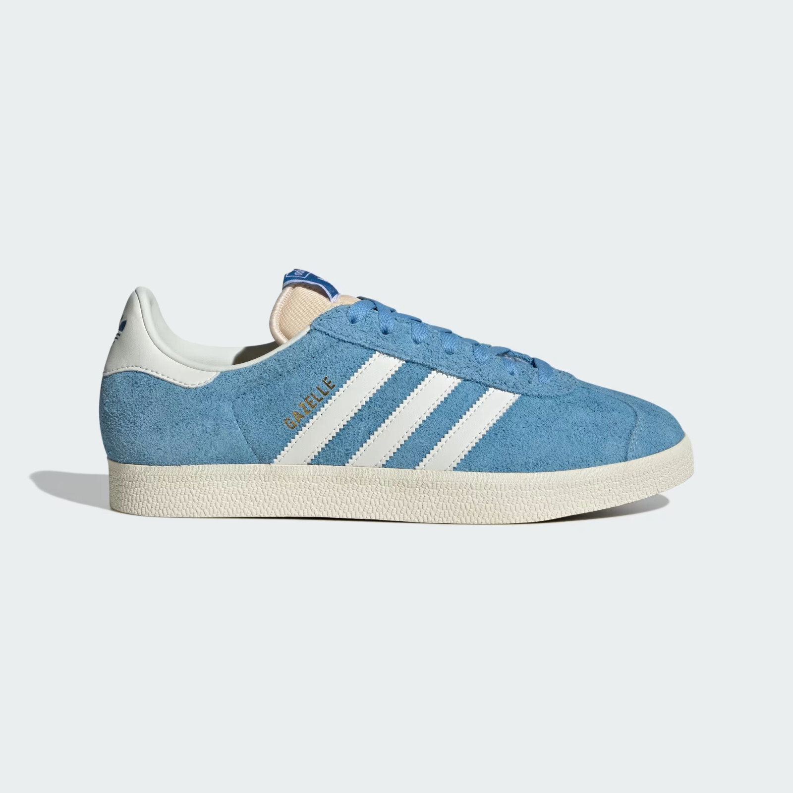 Adidas Gazelle Light Blue Off White Sneakers Shoes IF9653 45 1/3 46 2/3 US 11 12