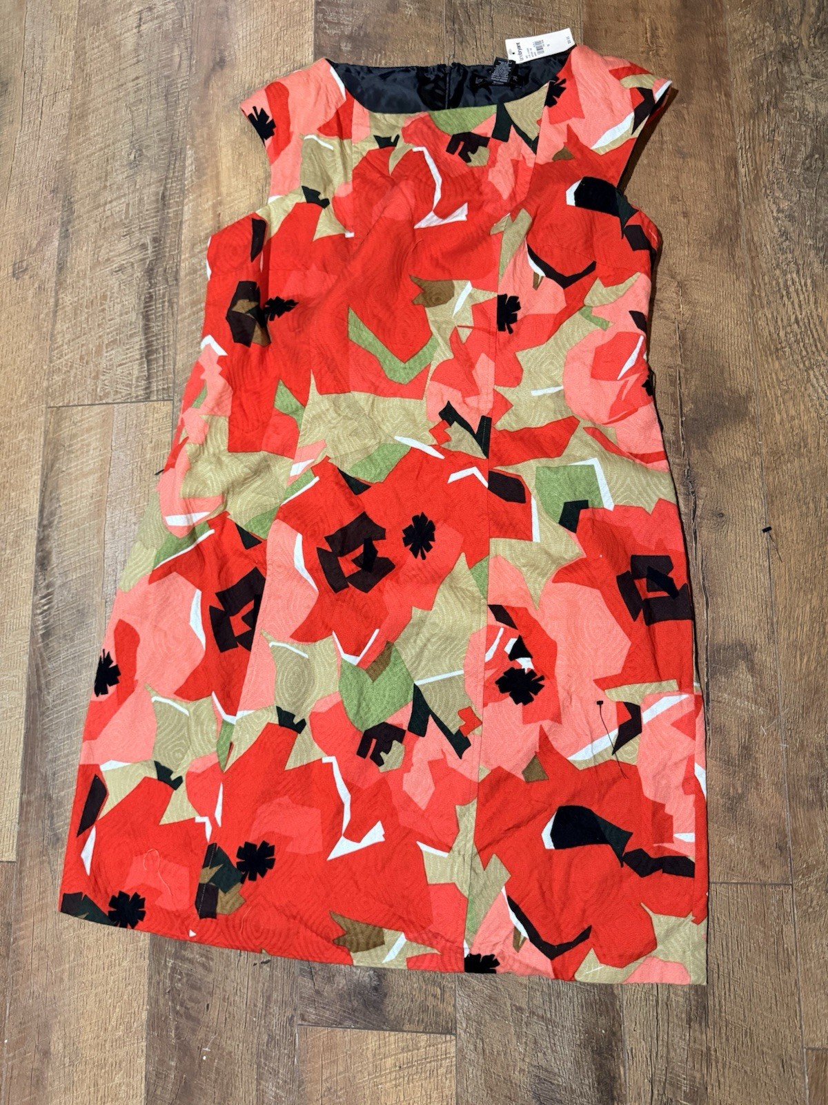 Lane Bryant Vibrant Colored Sleeveless Floral Coastal Dress Size 18 NWT