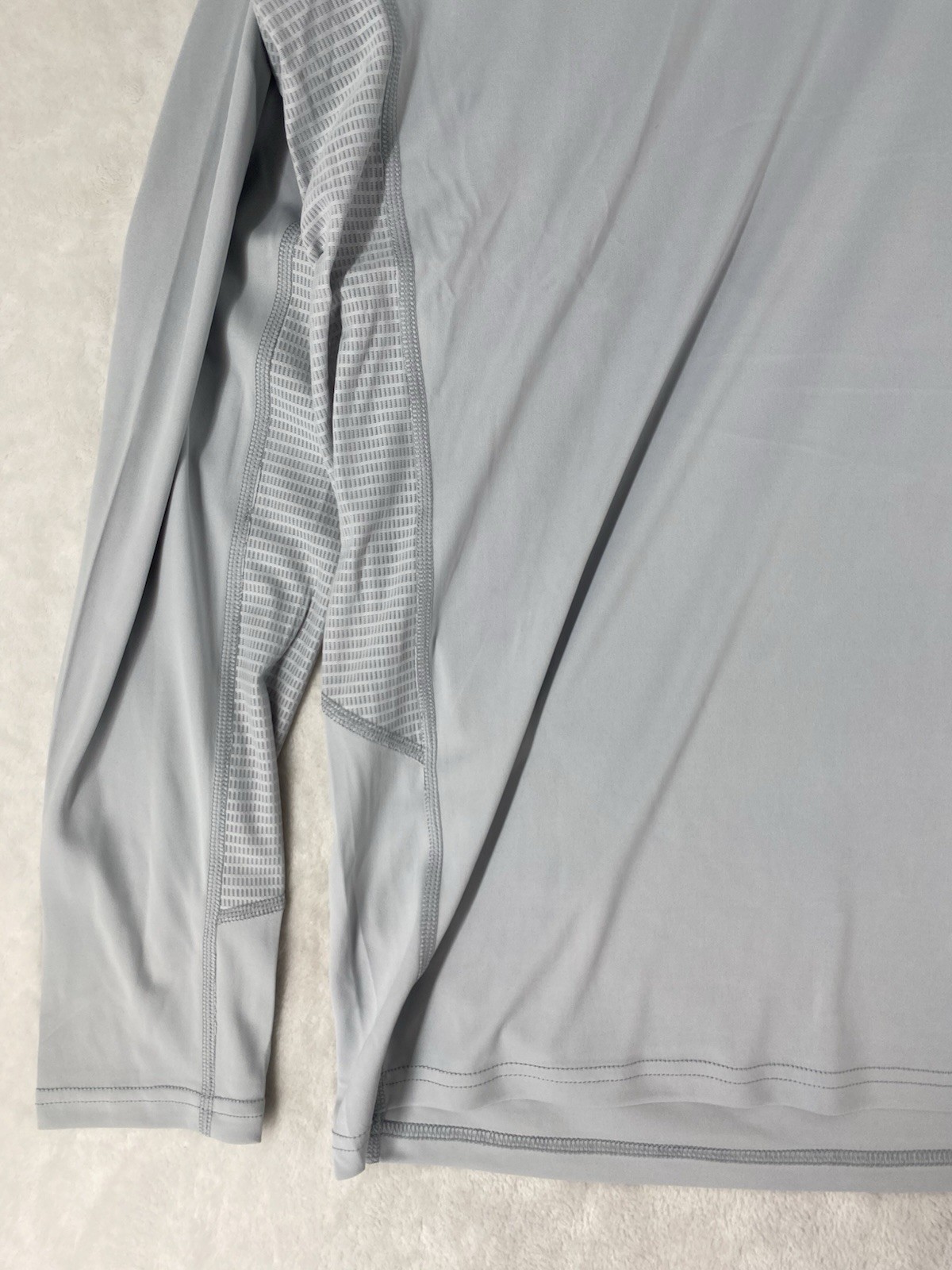 Lot of 3 Pelagic Hoodie Hooded Sun Shirt Large Gray Vaportek UPF 50 Fishing