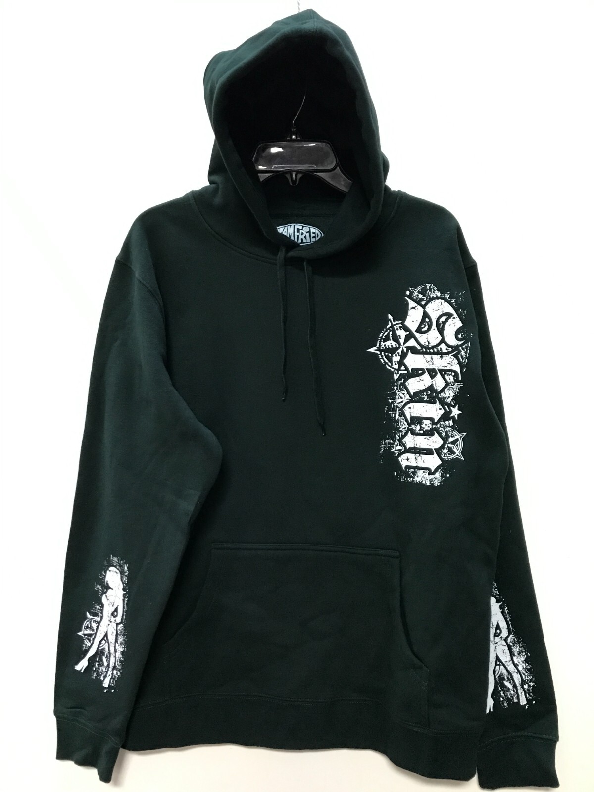 Skin Industries Men’s Hoodie “Rockstar” Dark Green