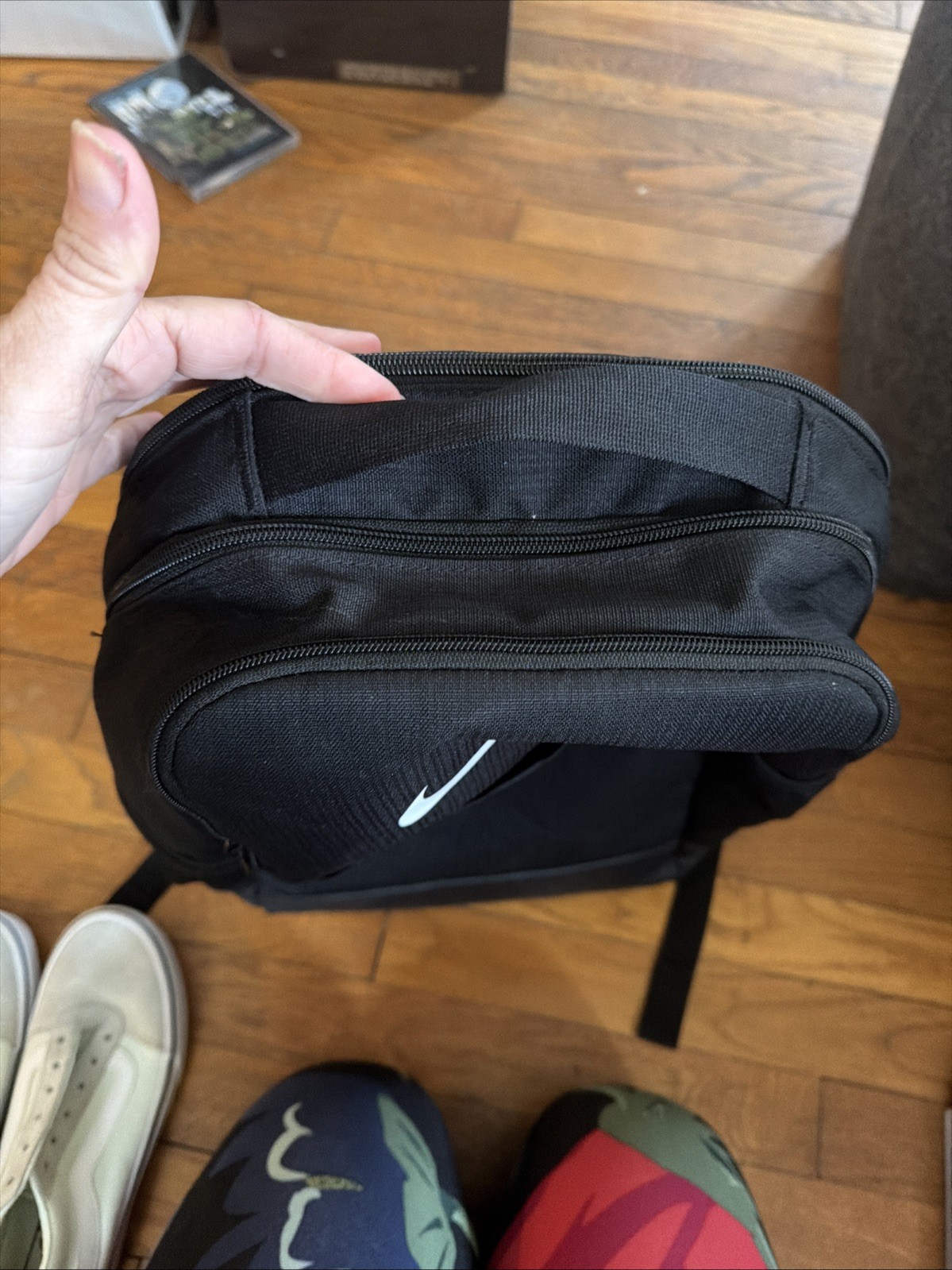 Nike Brasilia 9.5 Training Backpack Black/White Medium 24L