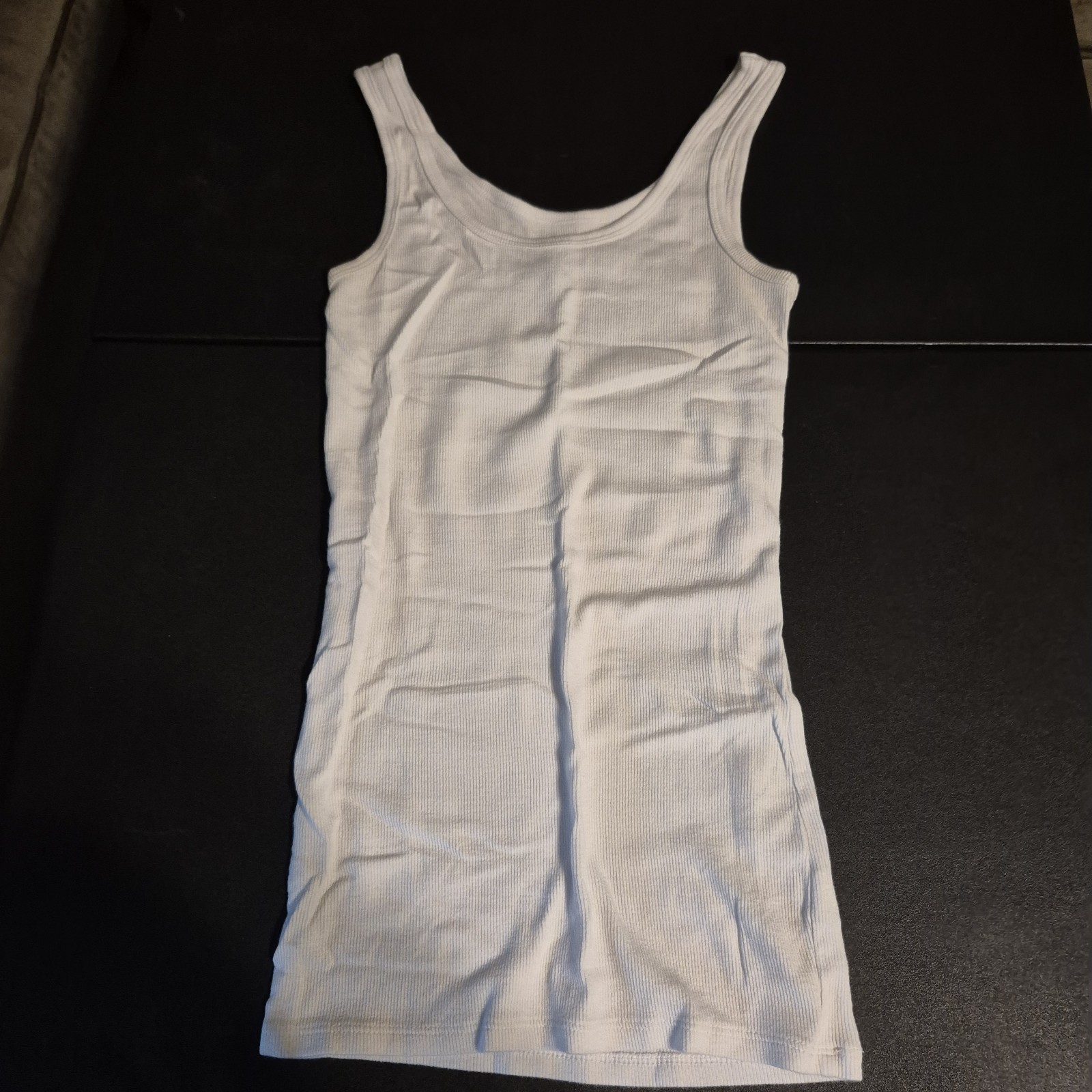 White Rank Top
