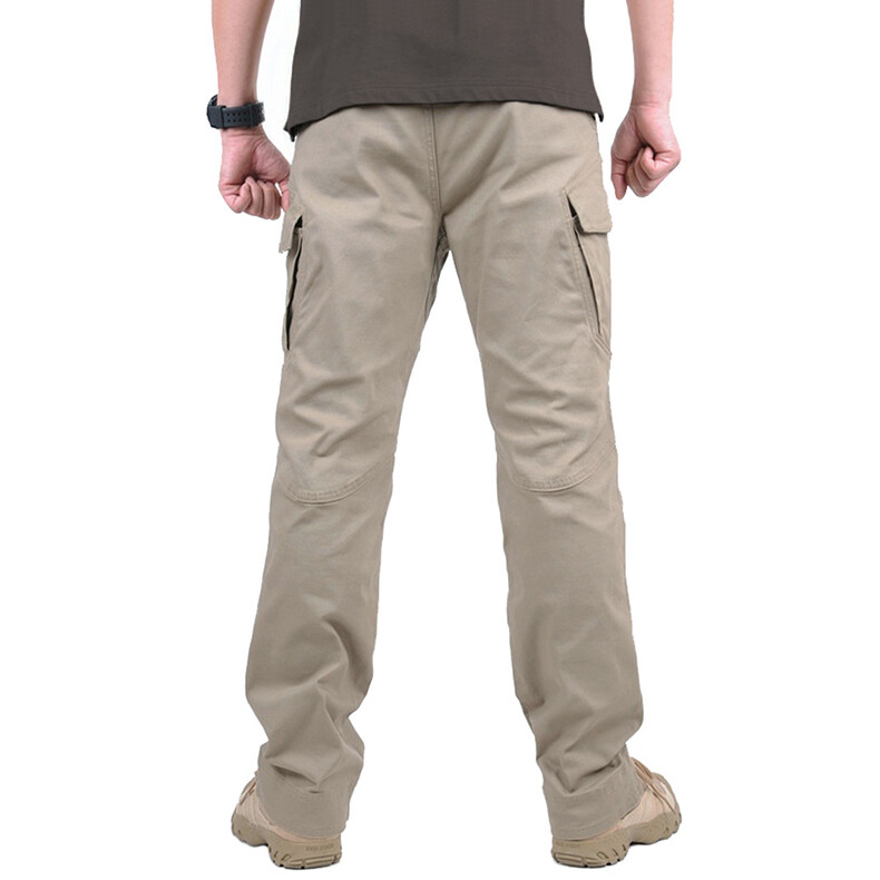 Tactical Cargo Pants for Men Waterproof Hiking Work Combat Outdoor Trousers