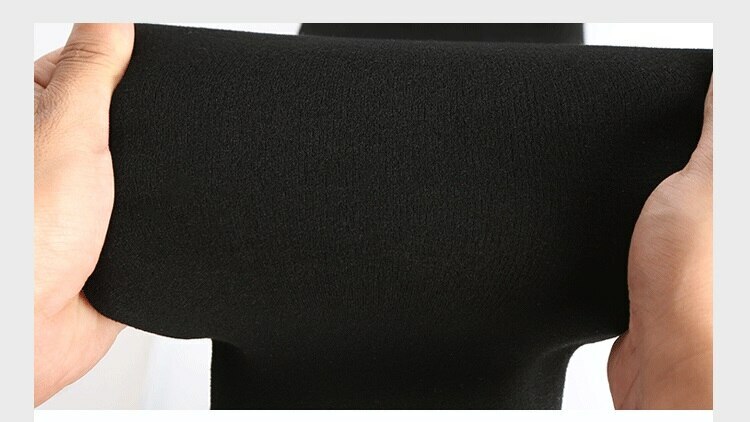 Mens Winter Fur Lined Elastic Velvet Thermal Long Johns Legging Underwear Pants
