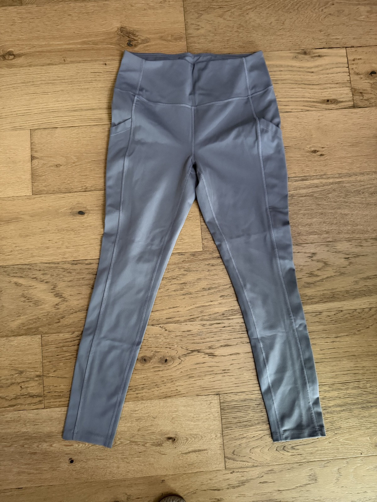 32 DEGREES Cool Women High Waisted Leggings Gray Size M EUC