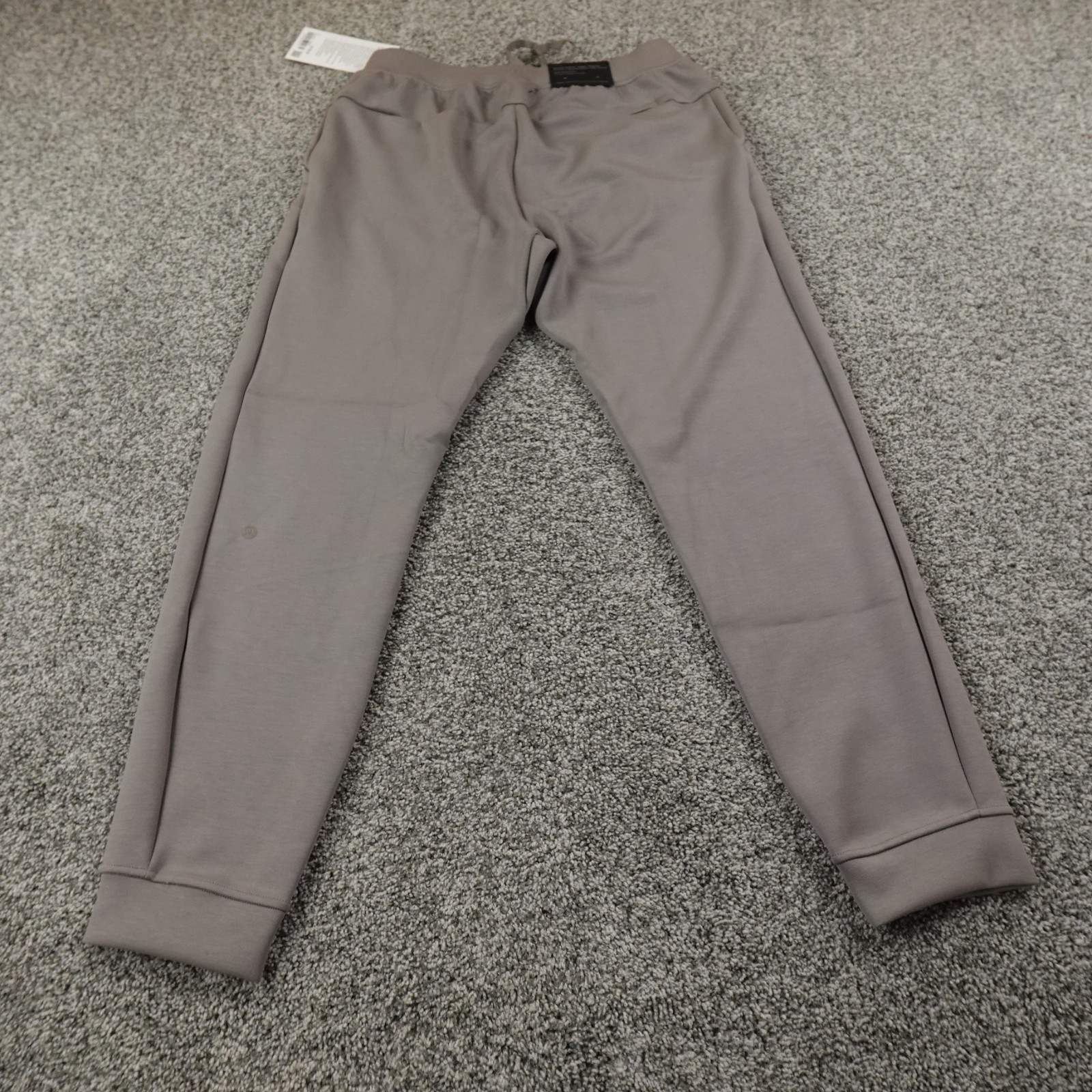 NEW Lululemon Pants Mens L Gray Smooth Spacer Jogger Drawstring Sweatpants Gym