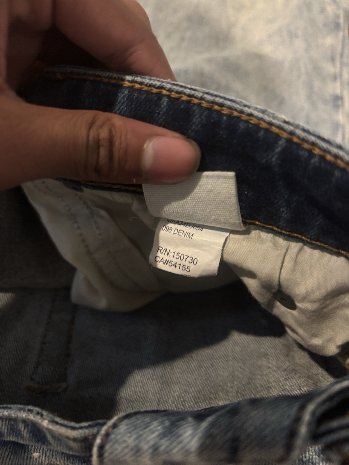 Straight Light Blue Ksubi Jeans No Distressed Size 32