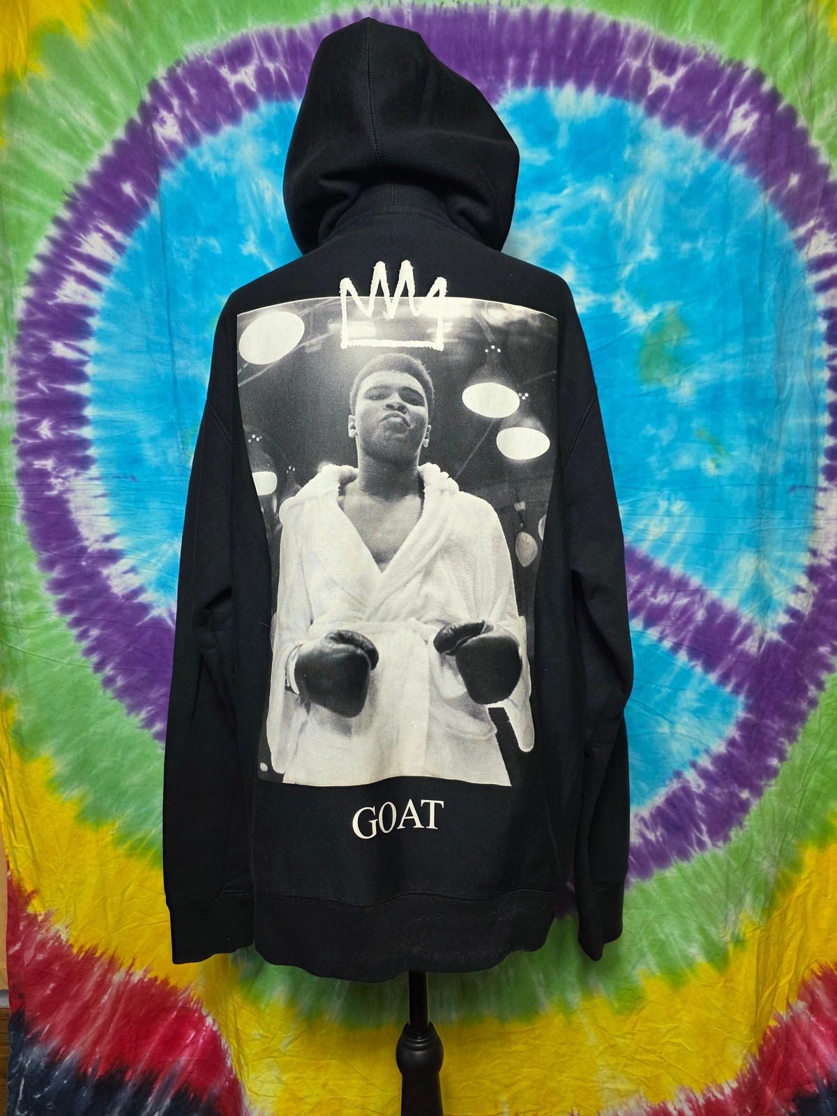 Muhammad Ali Shoe Palace Hoodie Thrilla In Manila Large