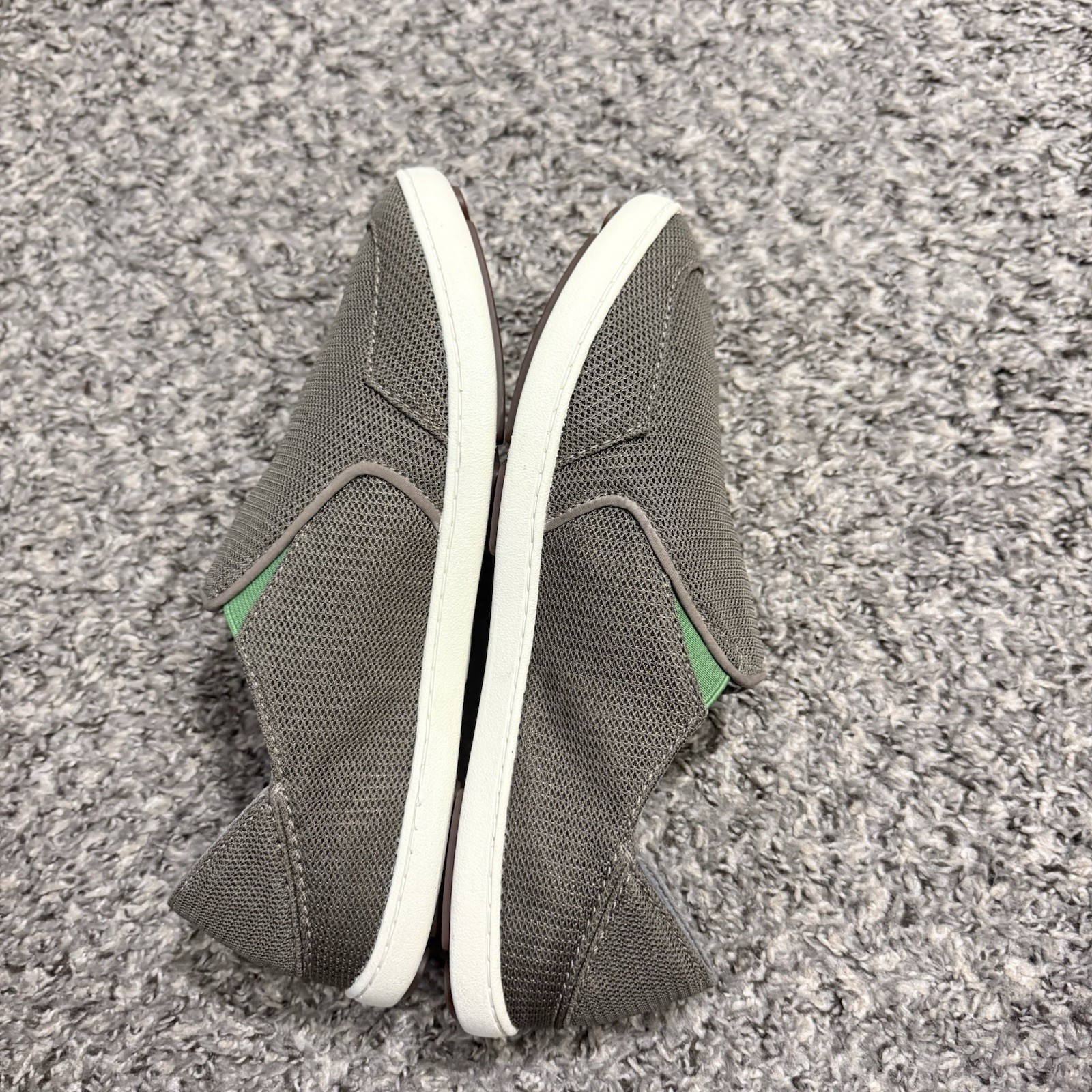 Olukai Nohea Mesh Mens Slip On Sneakers Mustang Lime Peel Size US 9 NEW