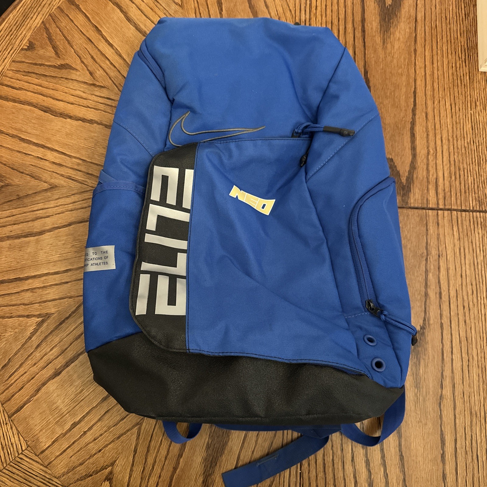 *TEAM ISSUED* Nike Elite Pro Basketball Backpack NEO Blue