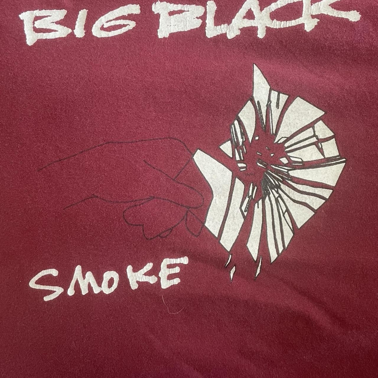 90s Big Black Smoke XL Vintage Shellac Steve Albini Nirvana Unwound Sonic Youth
