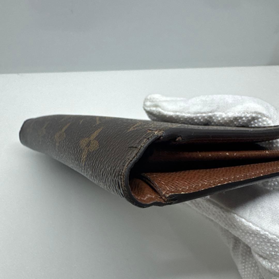 Louis Vuitton Monogram Portefeuille Brazza Long Wallet M66540 L7.5in W3.5in Card