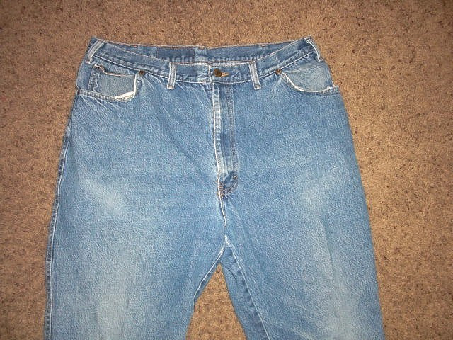 Vintage NORTHWEST BLUE COMPANY made in USA cotton Jeans measures 35×29