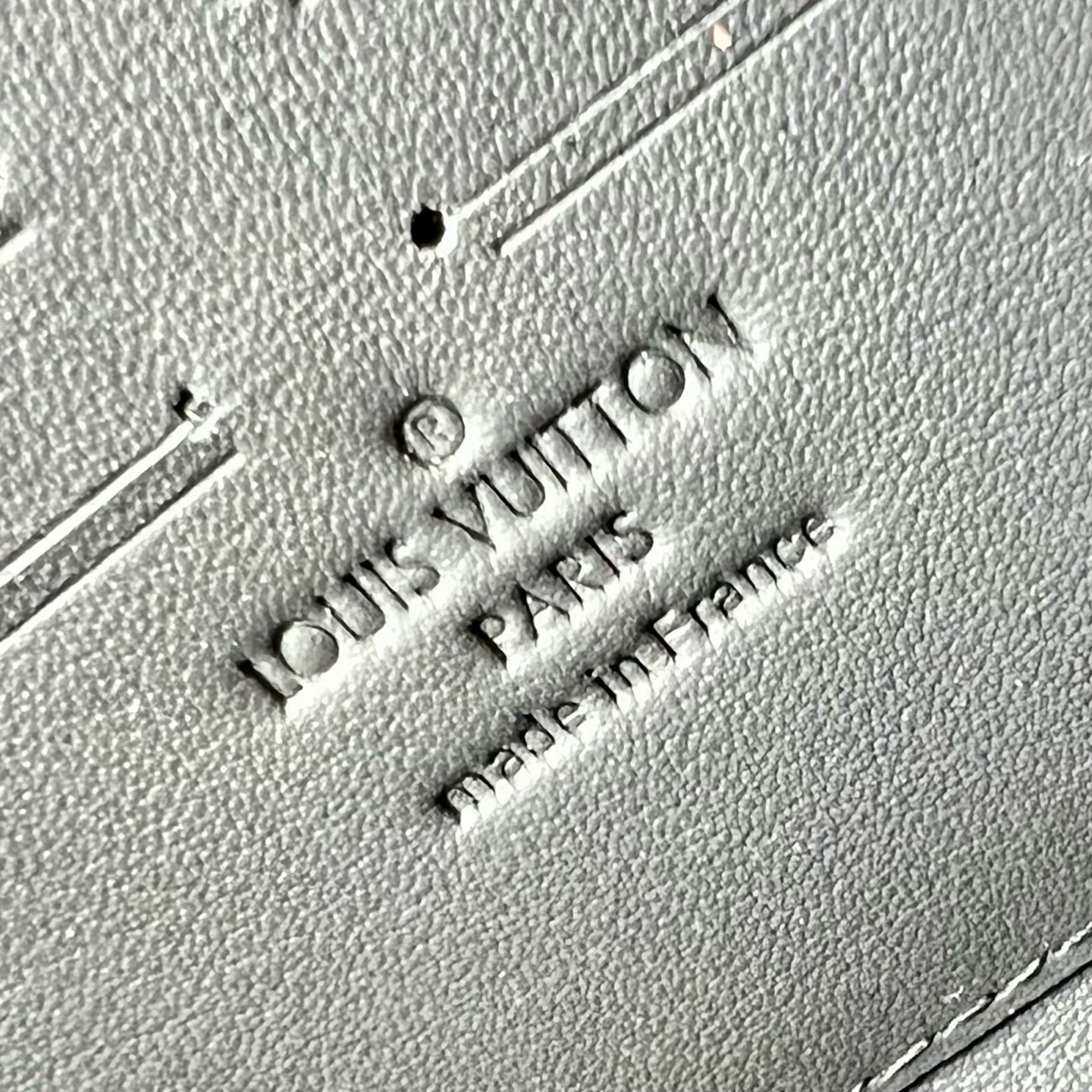 Louis Clemence Wallet Monogram Empreinte Black Zip Around Long Wallet