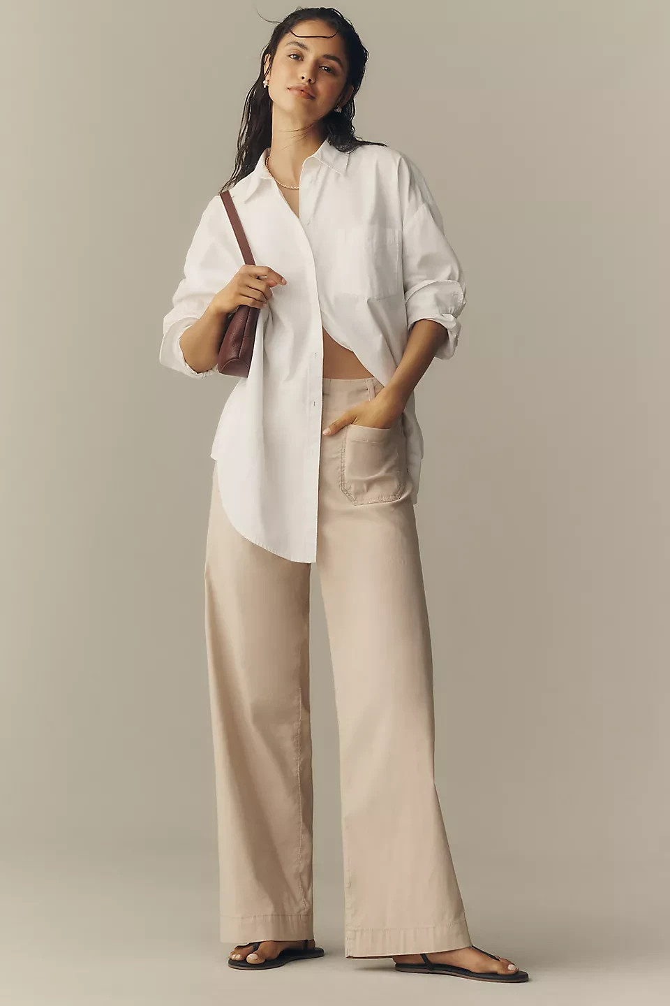 Anthropologie – Colette Magic Fabric Full-Length Pants by Maeve 4123650590291