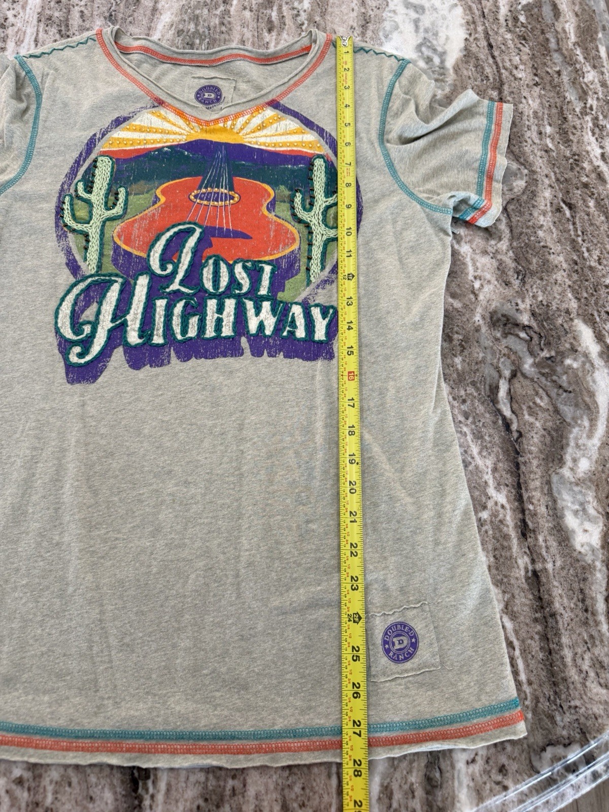 Double D Ranch Lost Highway Shirt – Large