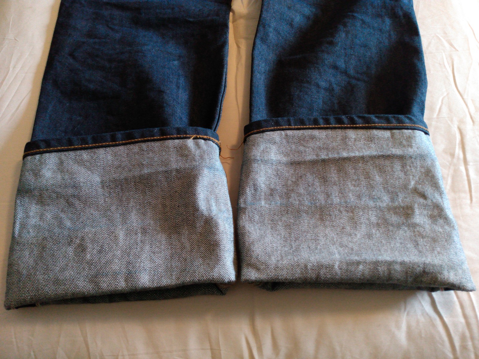 Brave Star Selvage Die Hard Double Knee Cone Mills 16.25oz 30″ x 36″ Jeans