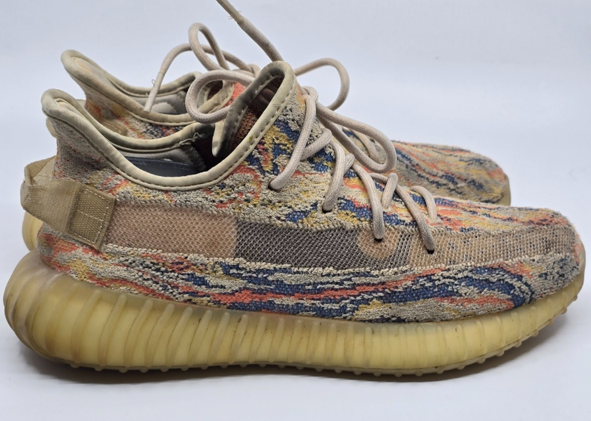 Adidas Yeezy Boost 350 V2 MX Pattern Multicolor Sneakers Men’s Size 7