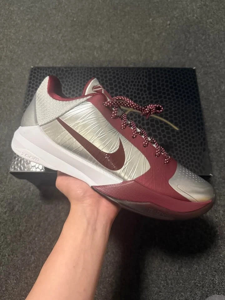 Mens’ Size 11.5 Nike Kobe 5 Protro Lower Merion Aces Away Basketball Shoes New