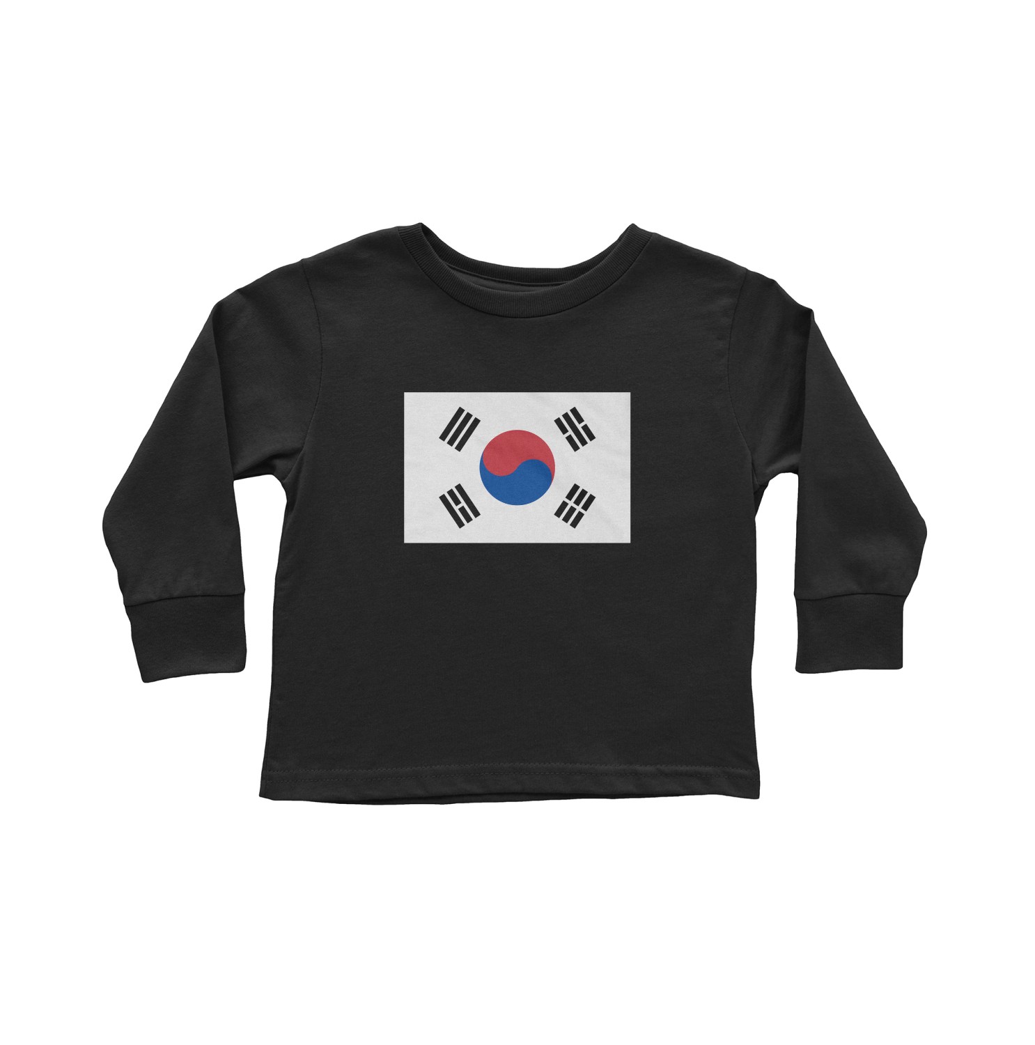 South Korea Pride Heechan 11 Two-Sided Tribute Toddler Long Sleeve TShirt