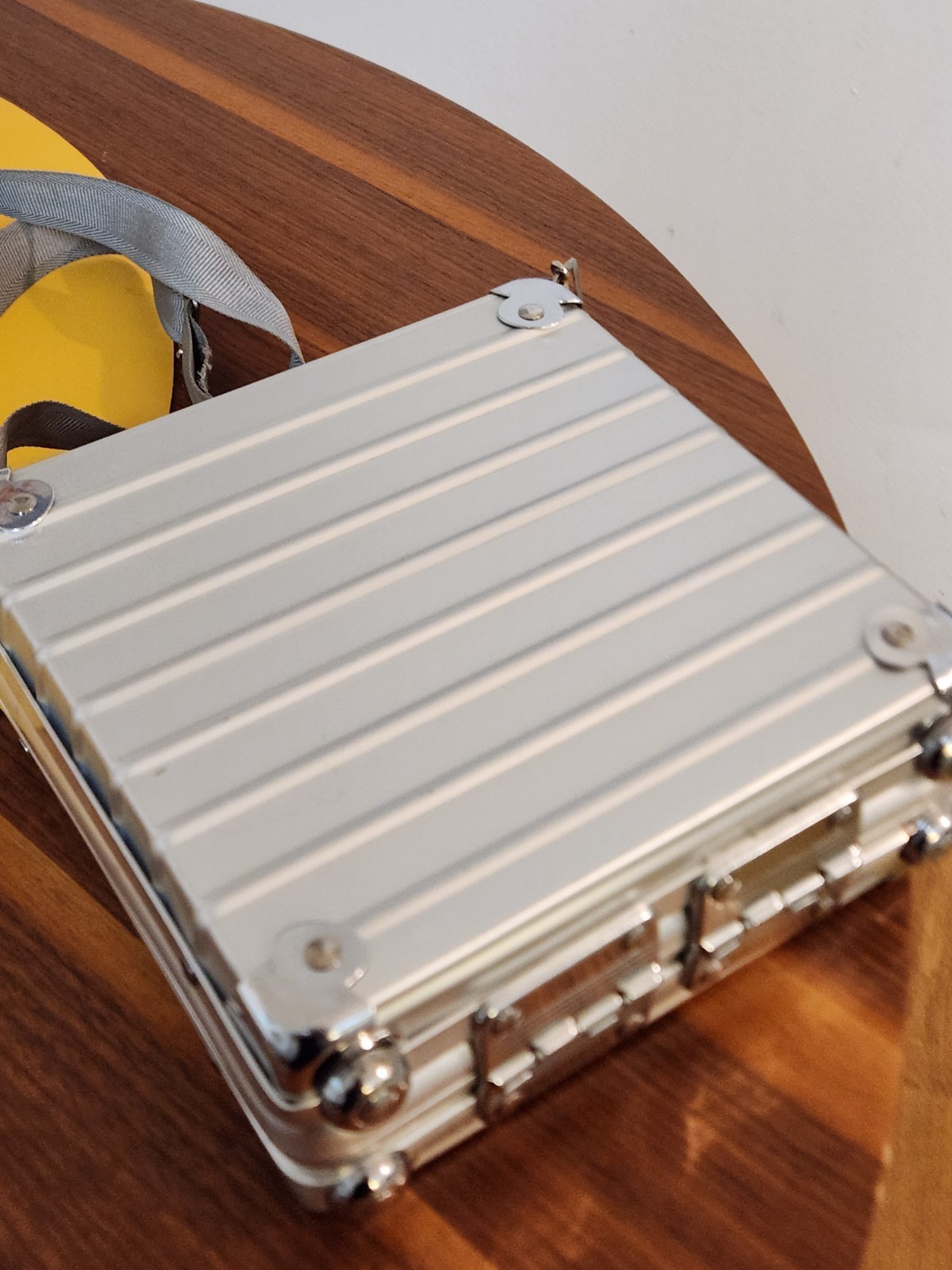 RIMOWA Piccolo MINI Handbag/Handbag – Aluminium – Genuine Pre-LVMH – RARE!