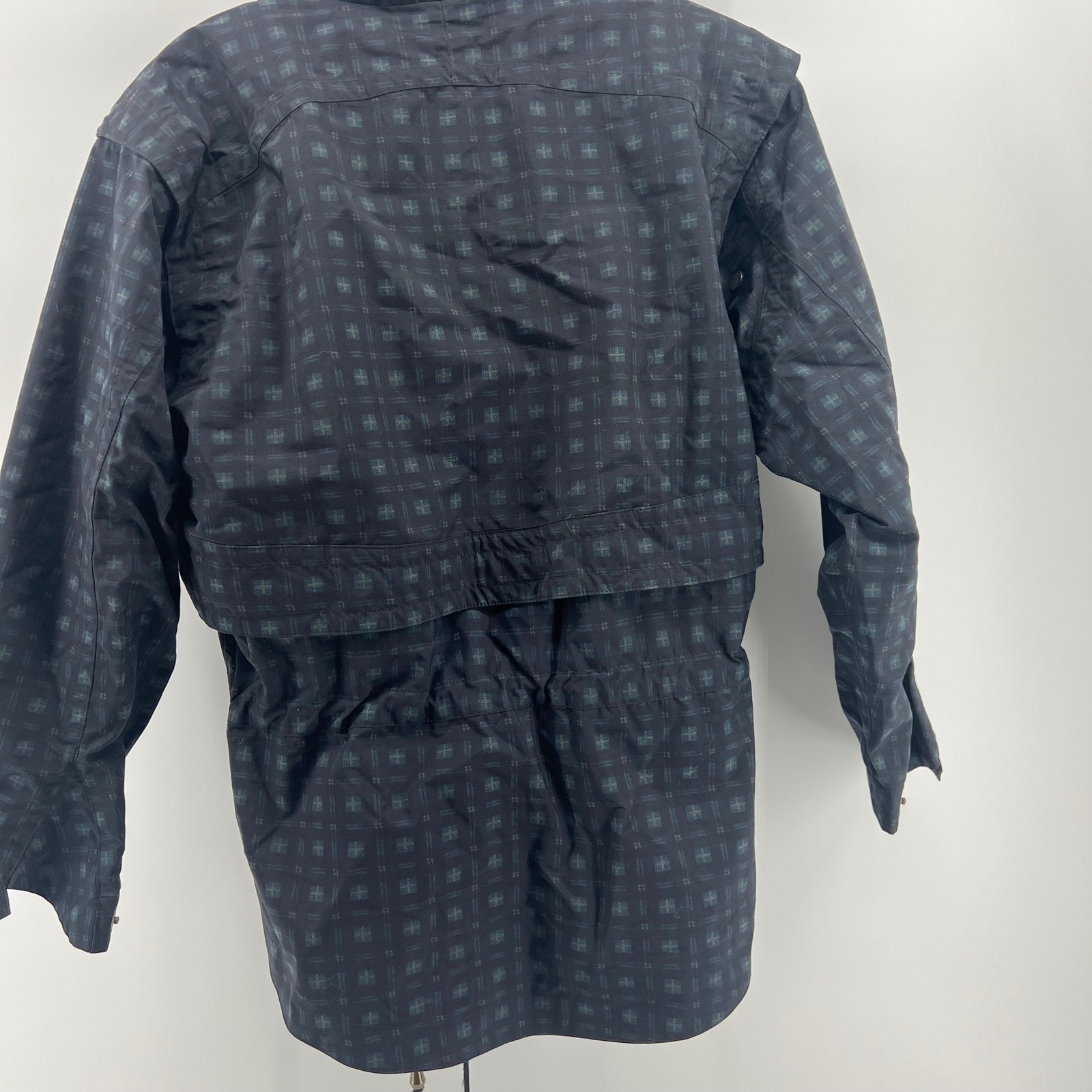 Sunice Women’s Plaid Jacket XS Zip Front Full Zip cinched YKK zipper