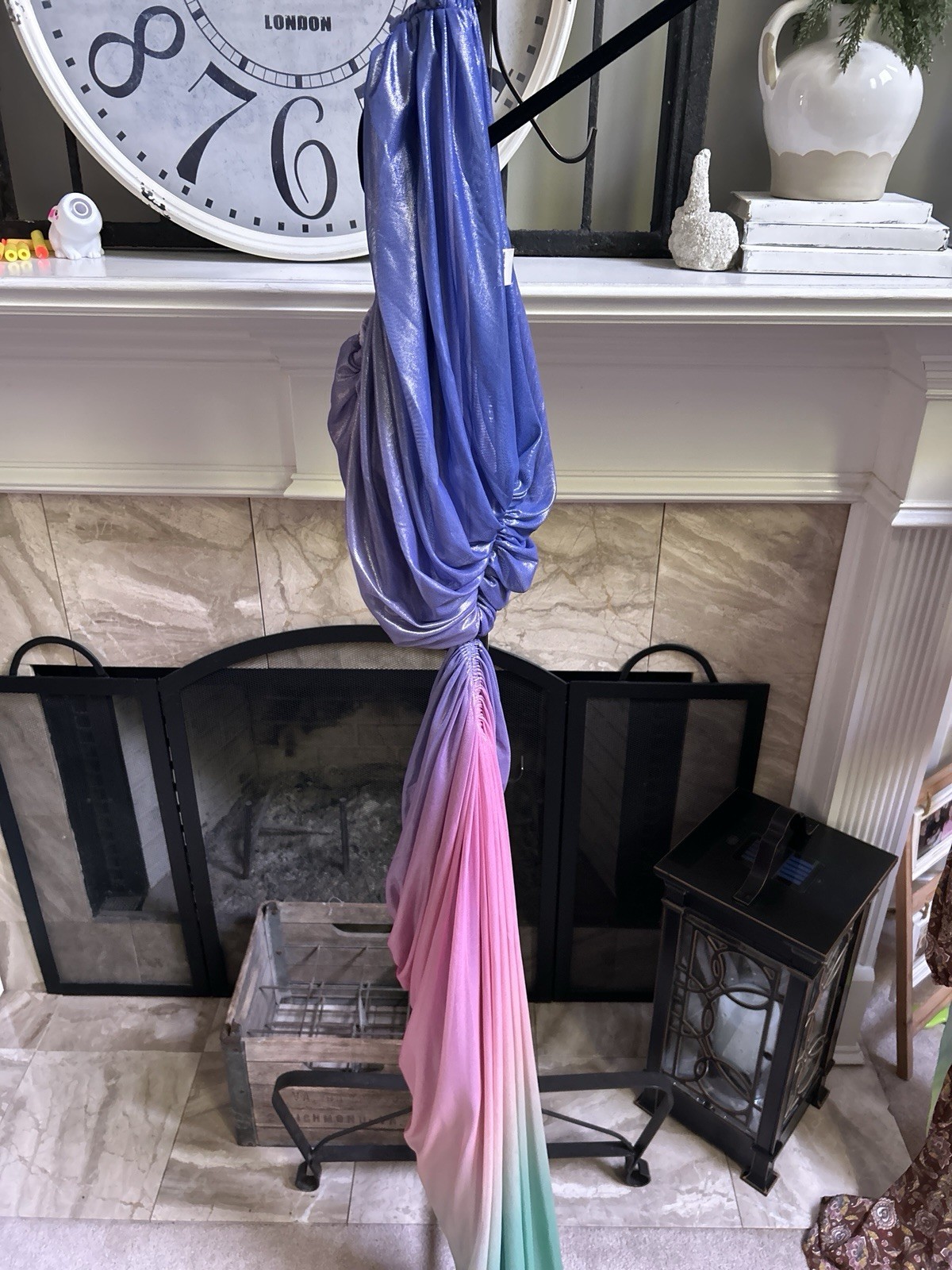 $285 BAOBAB “Aurora” ombre one shoulder cutout maxi dress – sz M