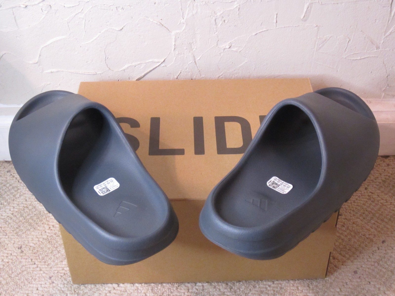 adidas Yeezy Slide Slate Grey Men’s Size 11 NEW! ID2350 2024 Lifestyle Sandal