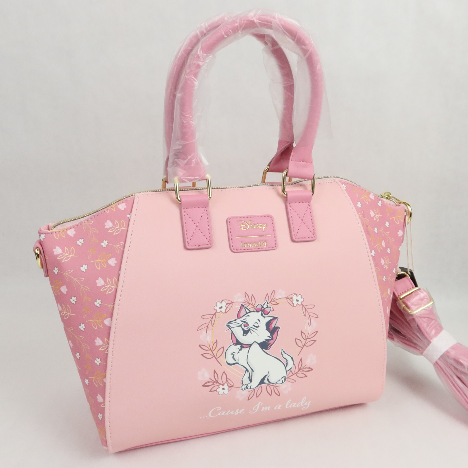 Loungefly Aristocats Satchel Wallet Handbag Purse Bag Crossbody Marie I’m a Lady