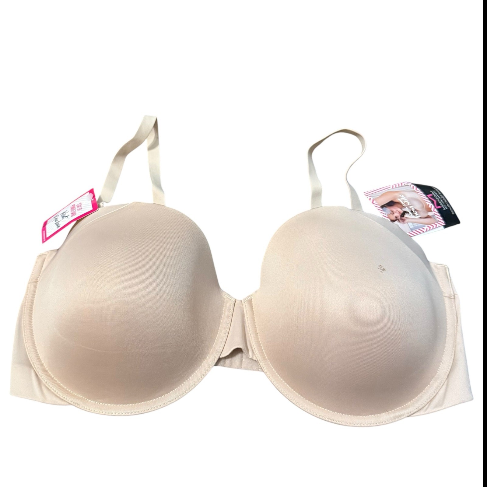 NWT maidenform small flaw as pictured beige size 40DD