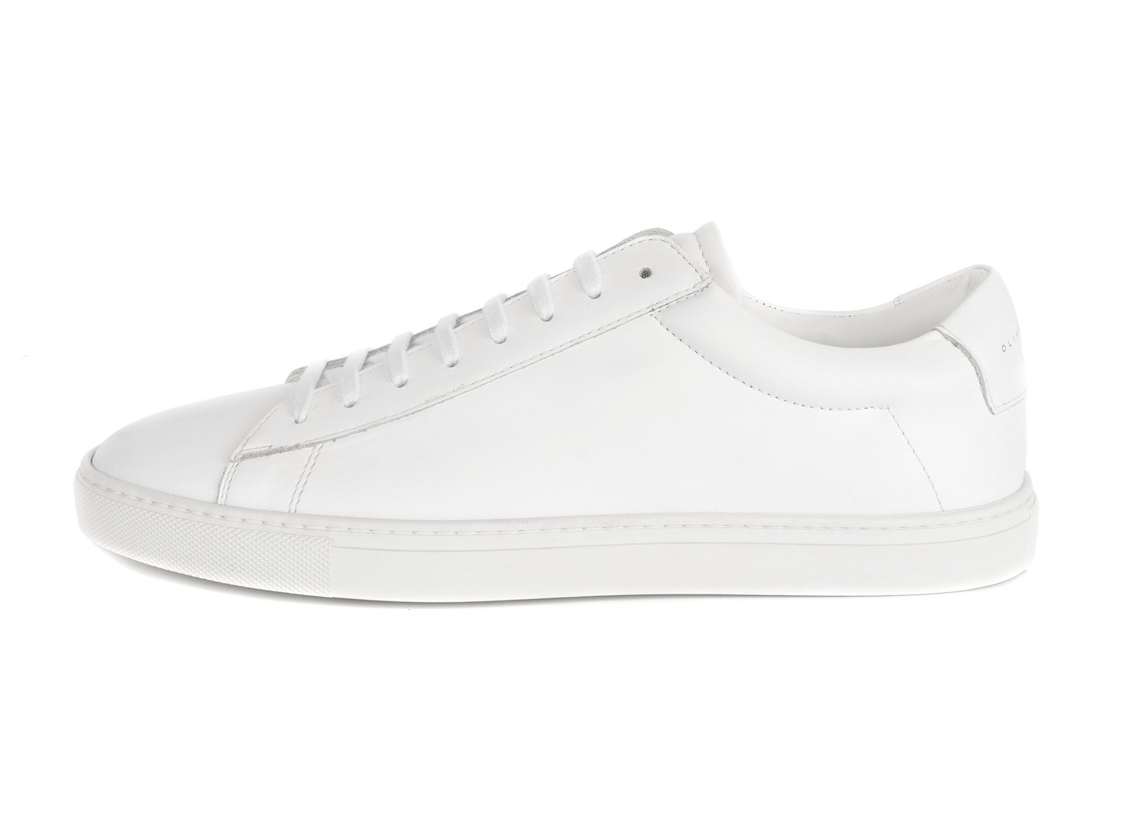 OLIVER CABELL SNEAKERS Low 1 white calfskin made in Italy luxury 47 usa 14