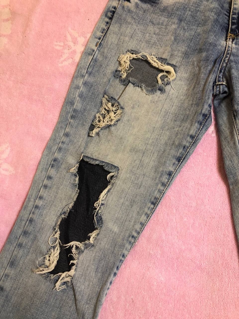 PHILIPP PLEIN COWBOY Wash Denim Jeans Size 27