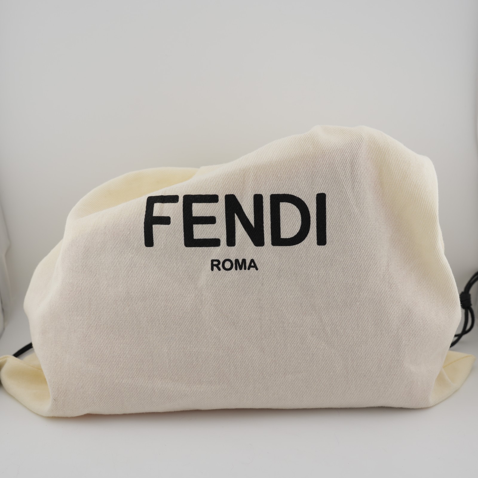 Fendi Shiny Nappa Small Fendi First Tulipano 1872982 Orange Leather Shoulder Bag