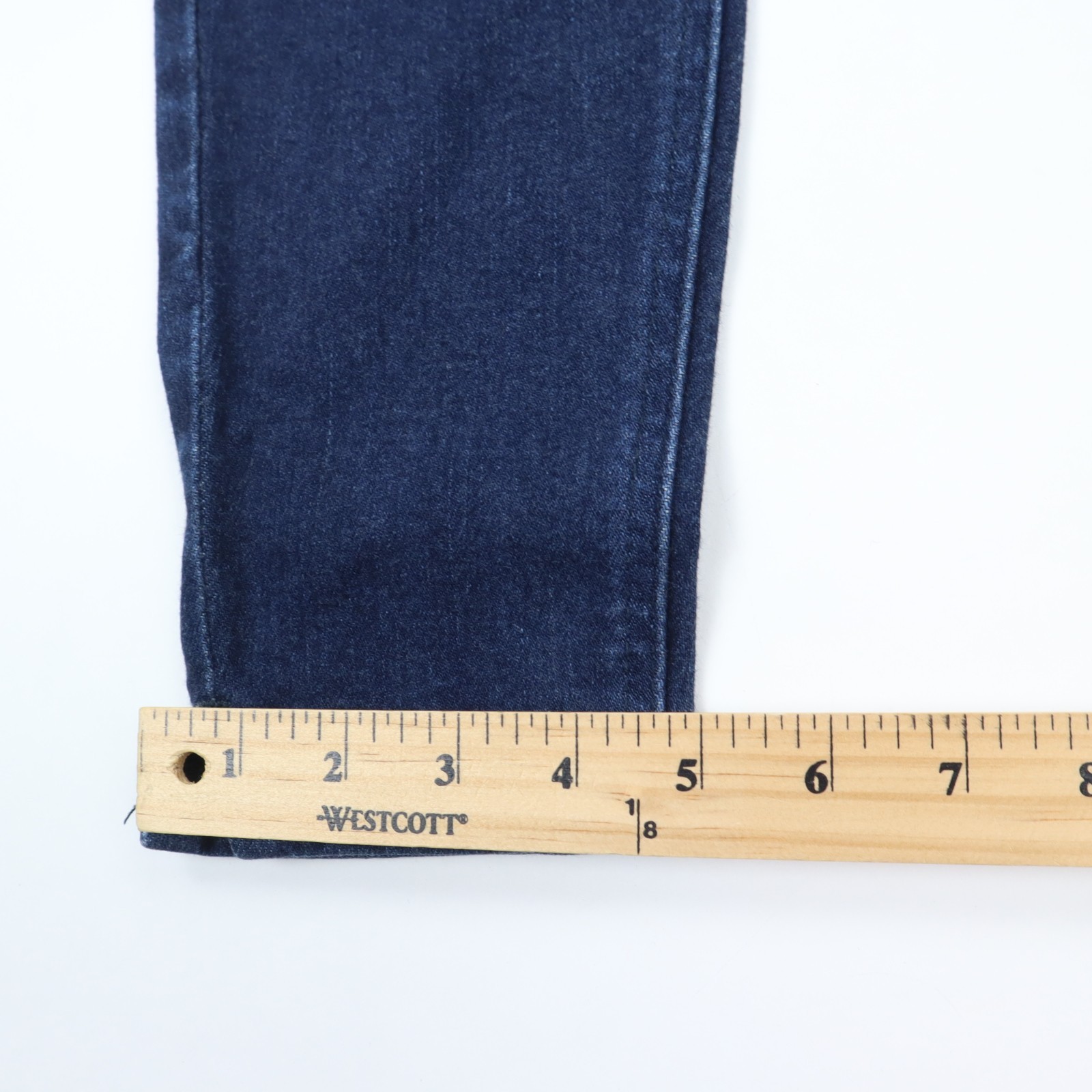 KanCan Women’s Estilo Mid Rise Ankle Skinny Jeans Size 28 Dark Wash Stretch