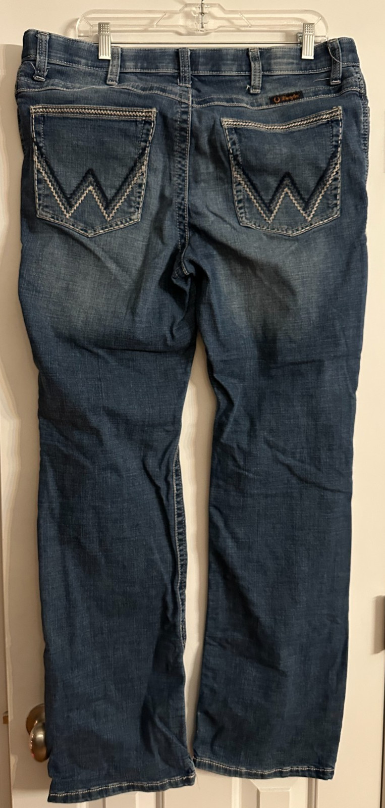 Wrangler Willow Ultimate Riding Mid-Rise Bootcut Jeans Women’s 17 38×33 Denim