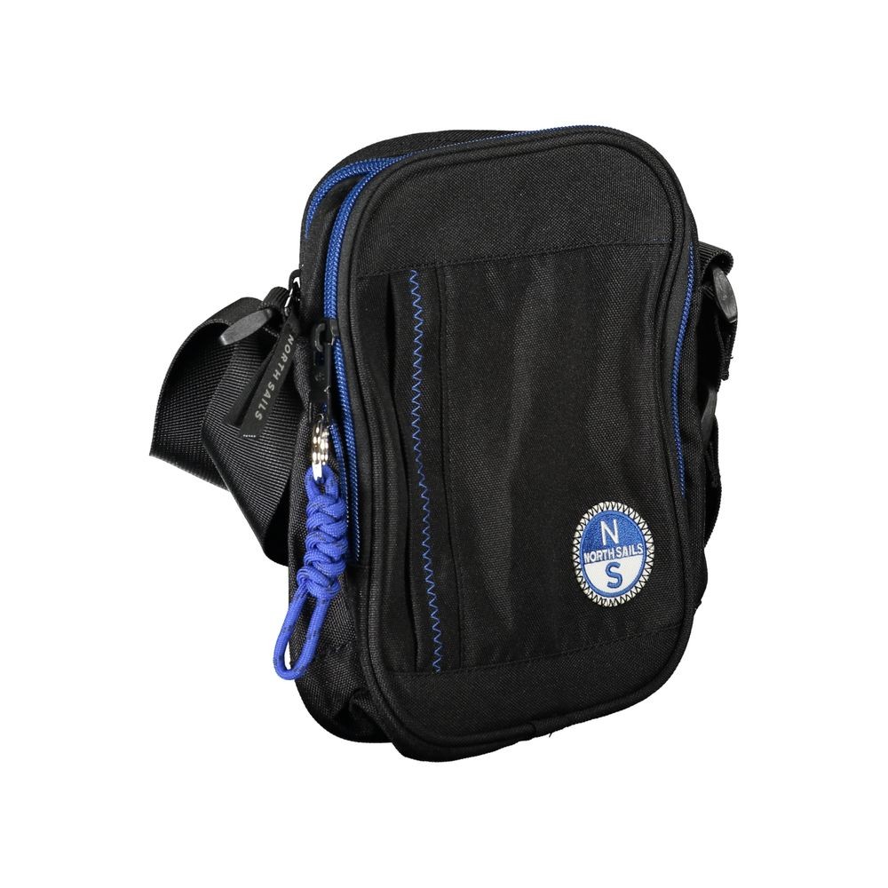 North Sails Nero Polyester Mens Shoulder Bag 100% Authentic