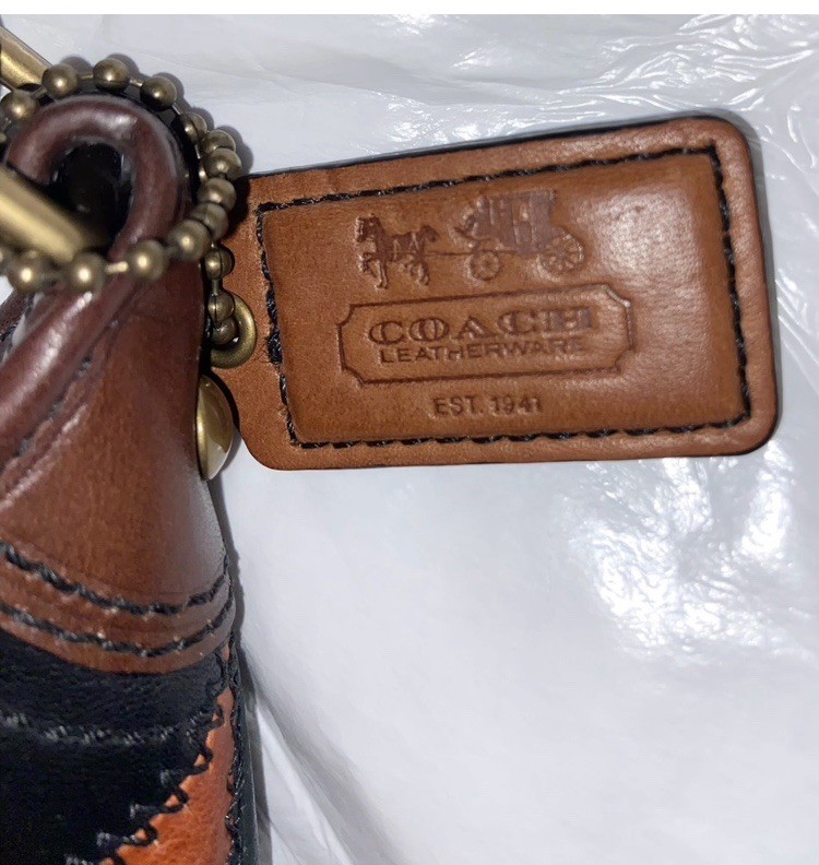 COACH Vintage Bleeker, Limited Edition Tattersall Patchwork Bucket Bag; Exc Cond