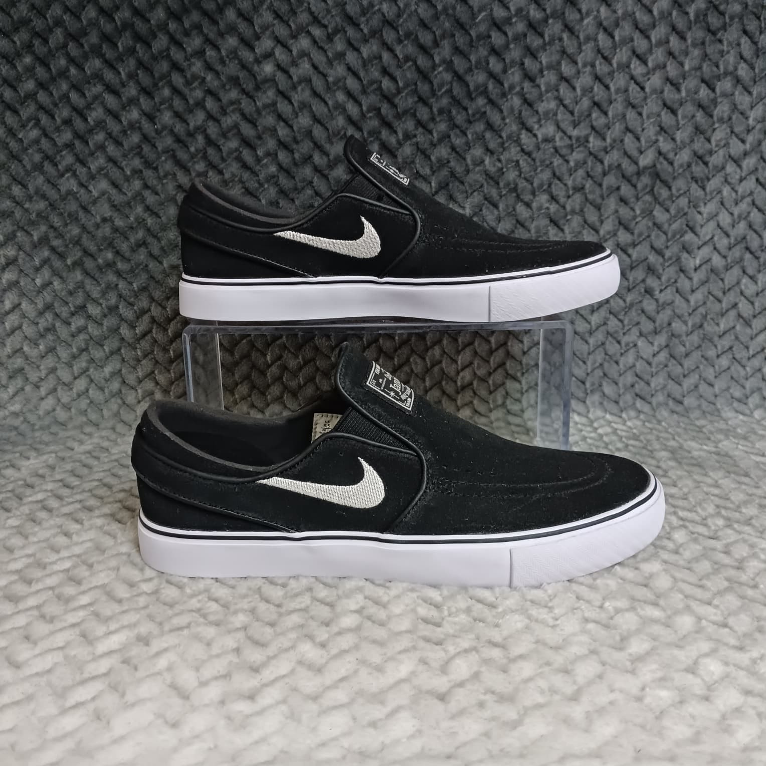 Nike SB Janoski OG+ Slip On Men’s Shoes Sneakers Black White FN5893-001 Size 5.5