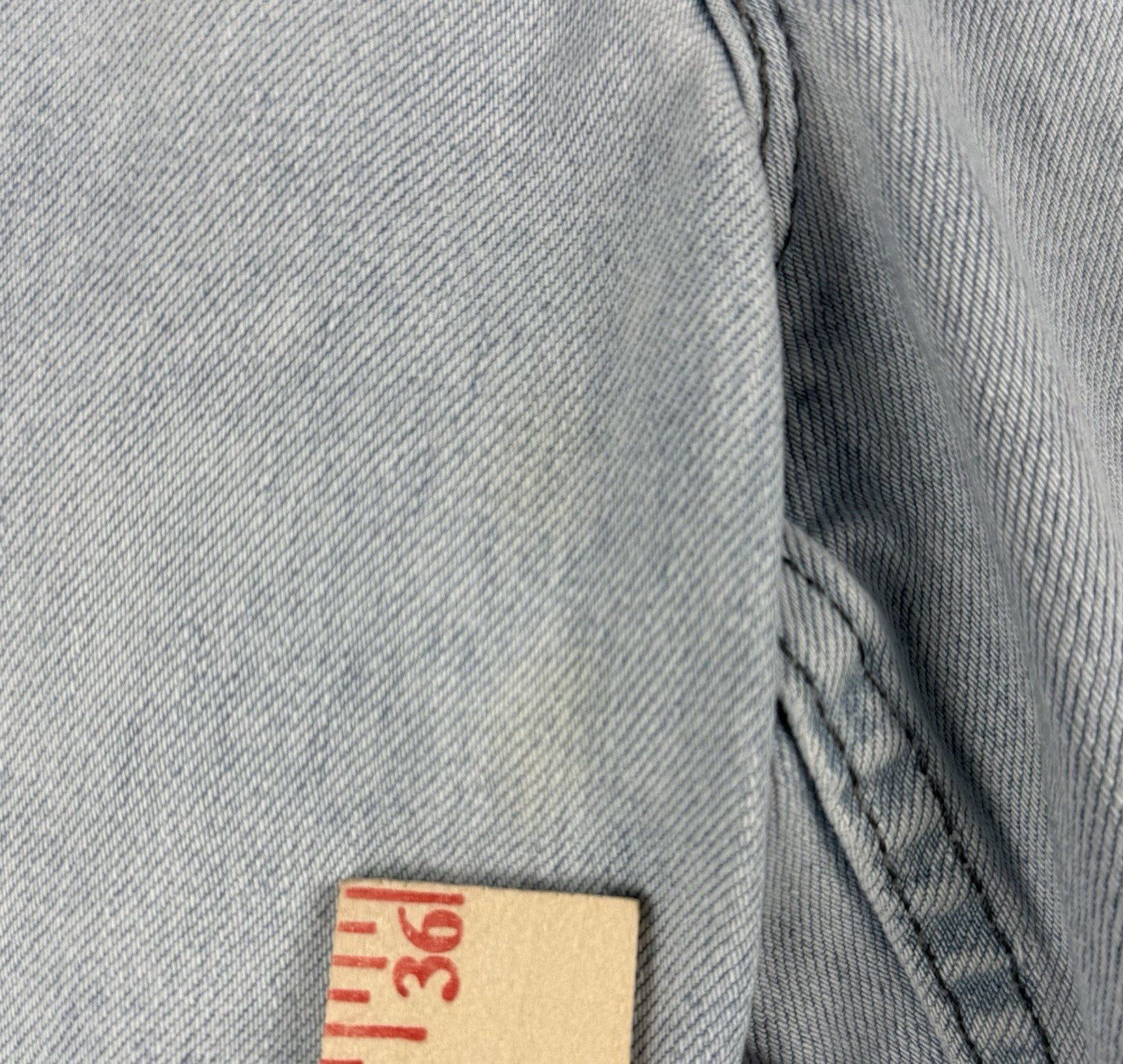 Levi’s Silvertab Baggy Fit Jeans Mens 36×32 Light Wash Vintage USA Made