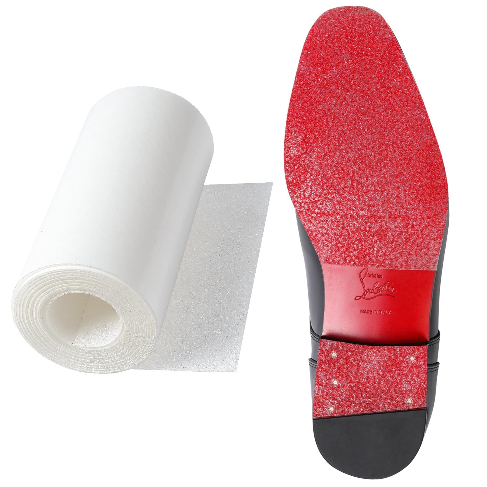 GQTJP 39 in Clear Sole Protector for High Heel Shoes, Anti-Slip 39 in,