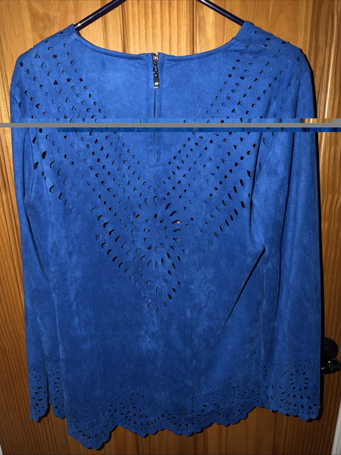 Alberto Makali Laser Cut Blouse Large