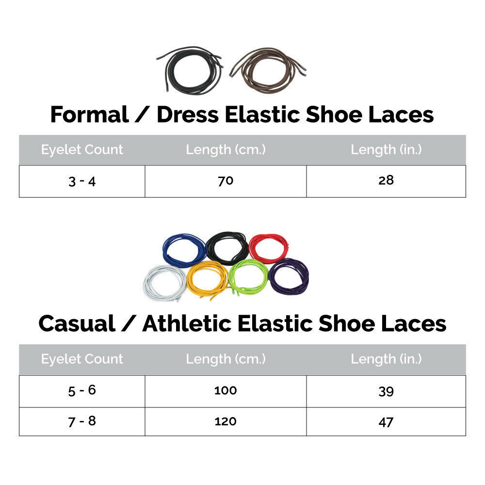 More of Me to Love Elastic Shoelaces – ONE Pair, Multiple Color Options, Stretch