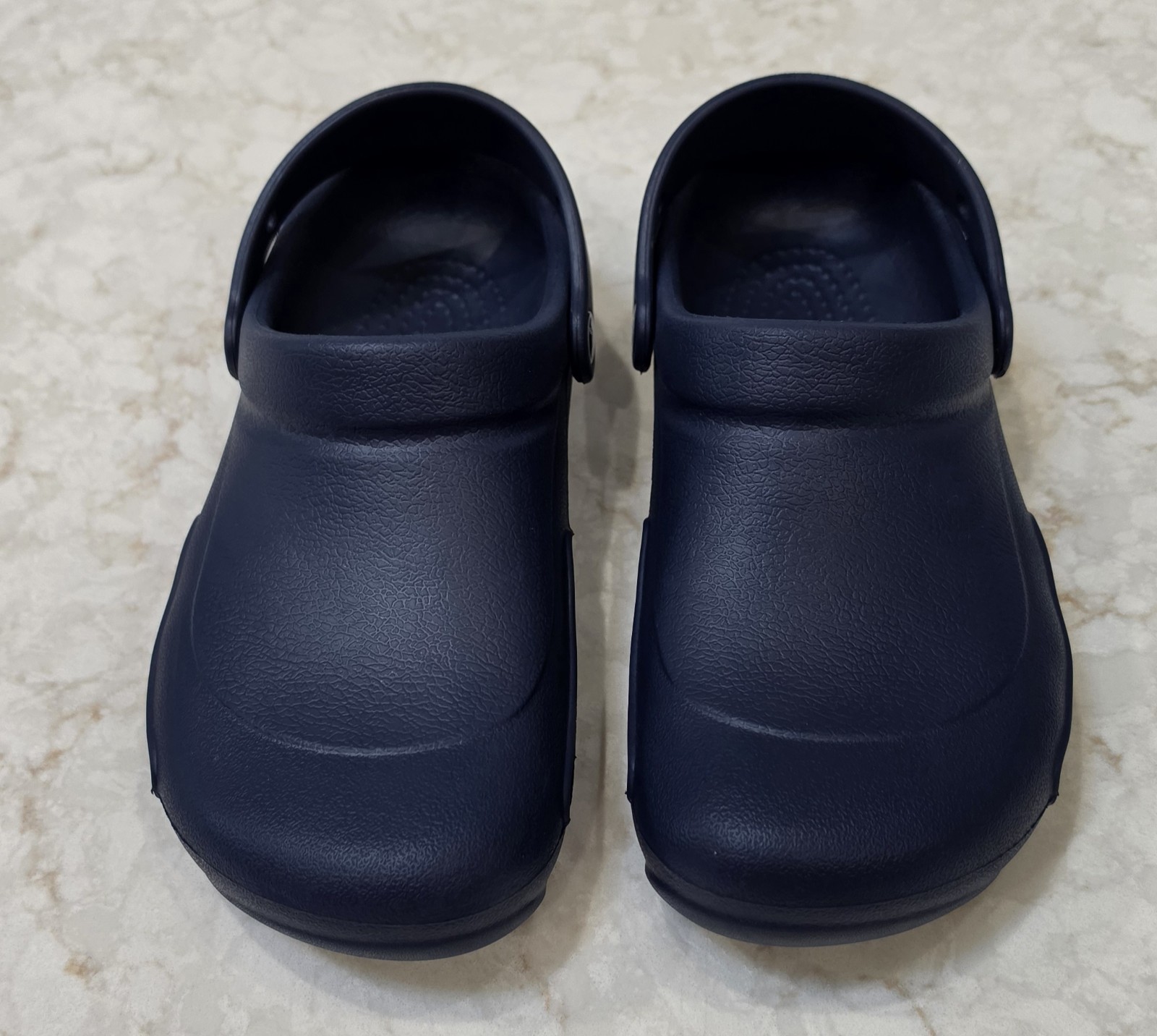 Crocs At Work Bistro Slip On Clogs Shoes Navy Men’s Sz 6 Women’s 8