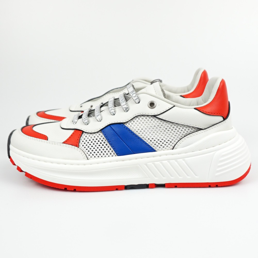 Bottega Veneta Speedster Low-Top Sneakers in White Leather, Size US 7.0/25cm